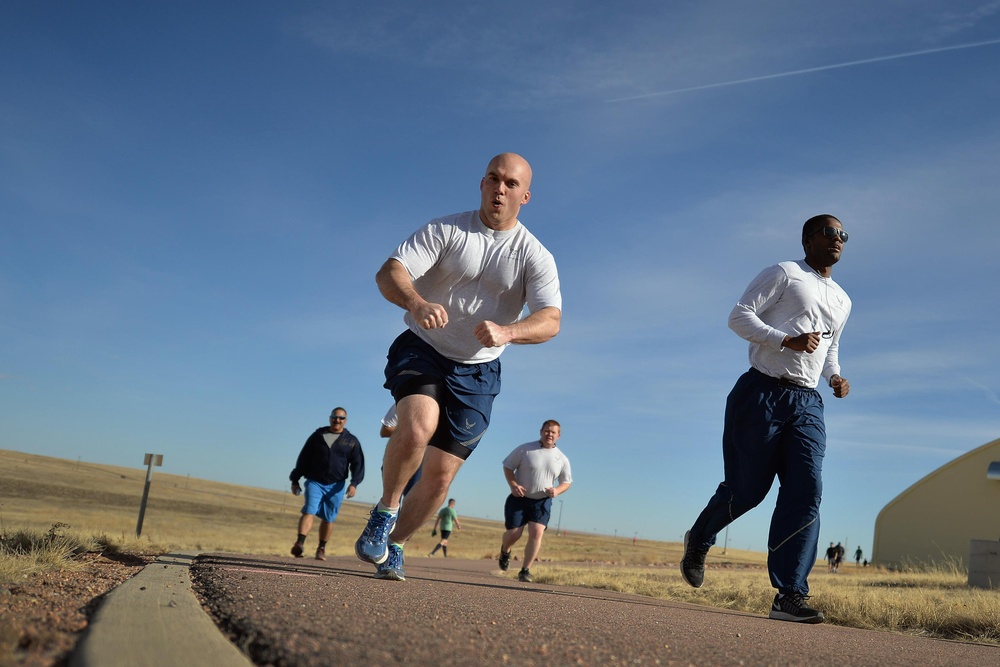 Team Schriever participates in annual St. Paddy’s Day run