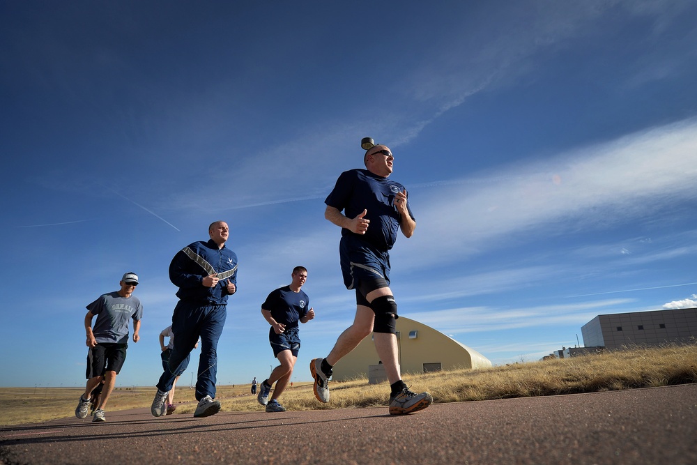 Team Schriever participates in annual St. Paddy’s Day run