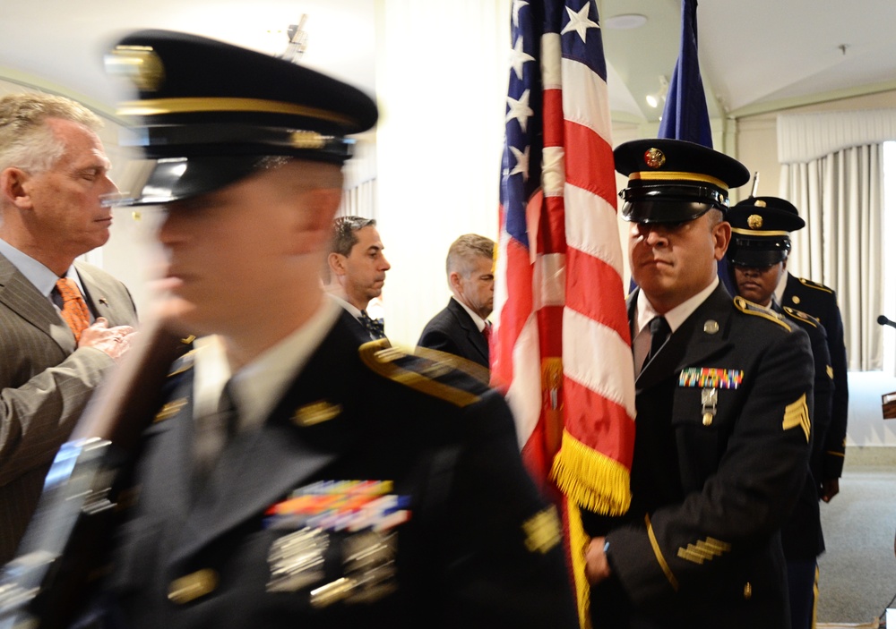 Va National Guard helps commemorate U.S. entry into WWI