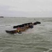 Coast Guard responds to sunken barge south of Bay Bridge, cleanup underway