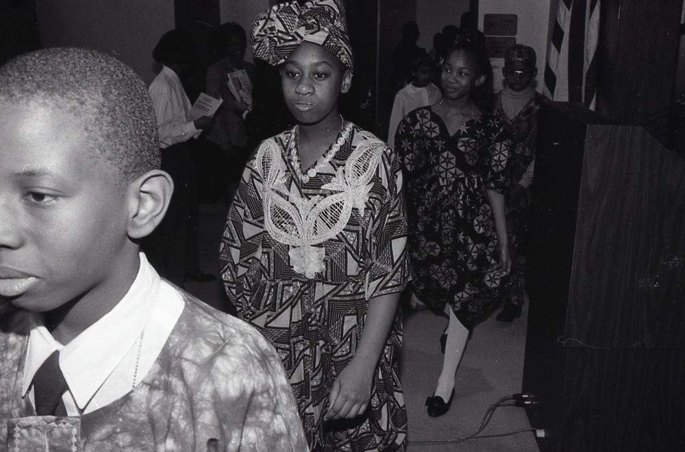 Admin. Atwood attends M.L.K. Program during Black History month