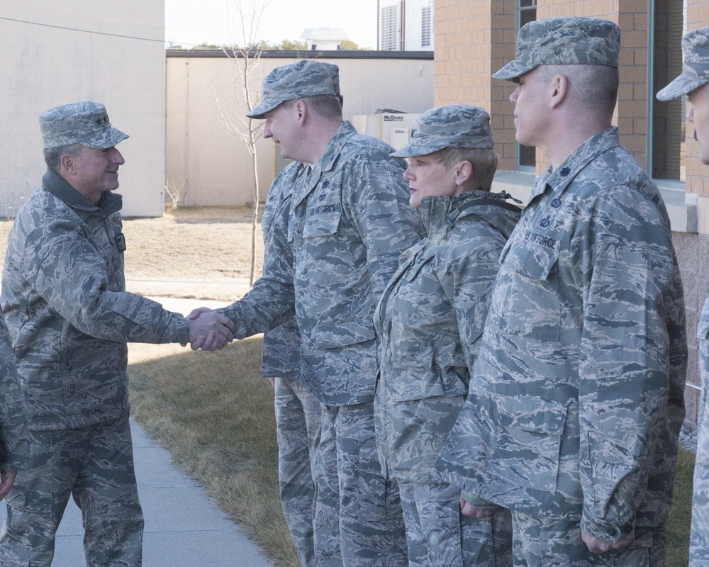 Air Force Chief of Staff Visits 102nd Intelligence Wing