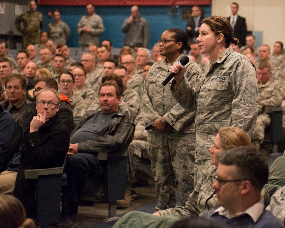 Air Force Chief of Staff Visits 102nd Intelligence Wing