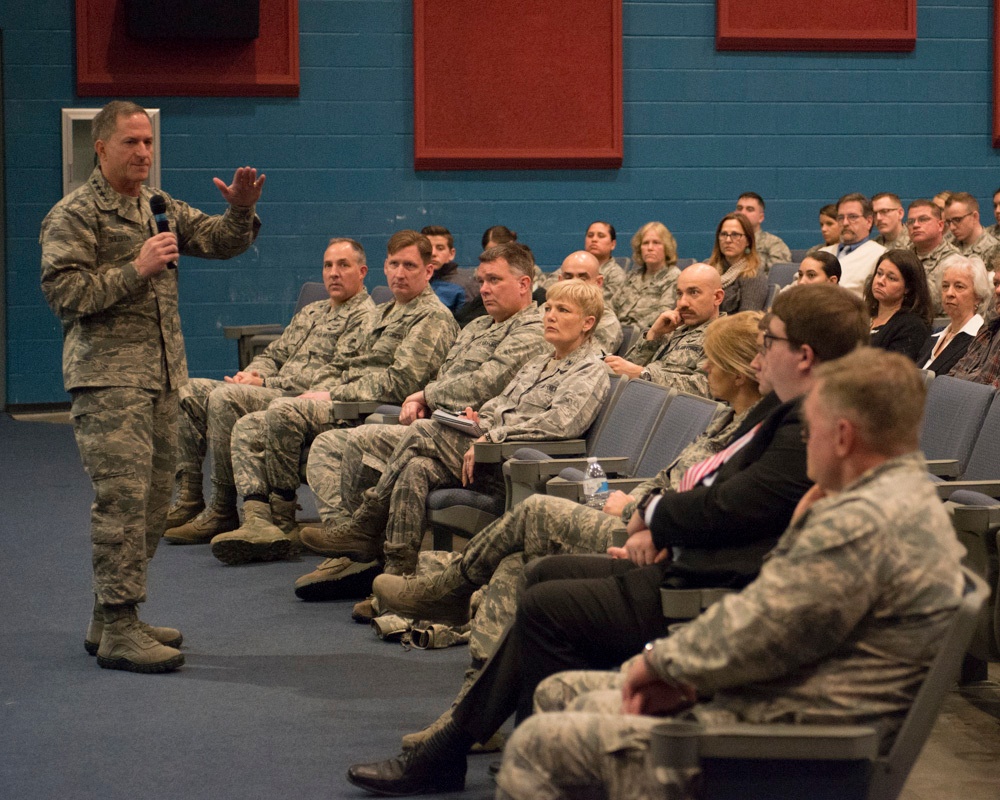 Air Force Chief of Staff Visits 102nd Intelligence Wing