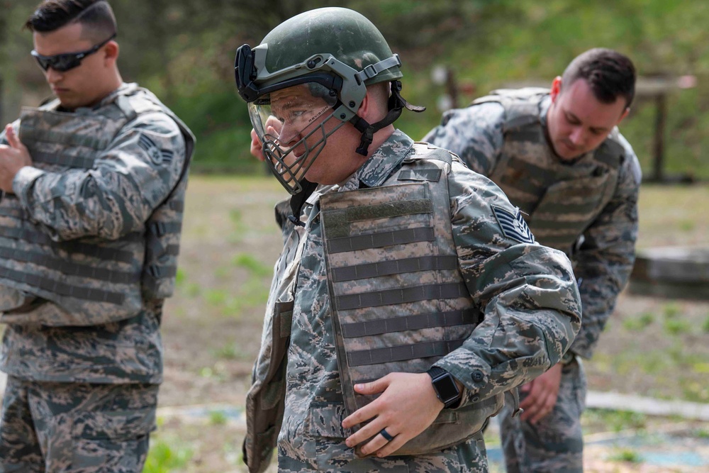 Security Forces Riot Training