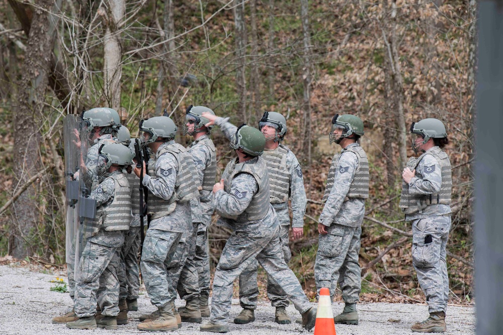 Security Forces Riot Training