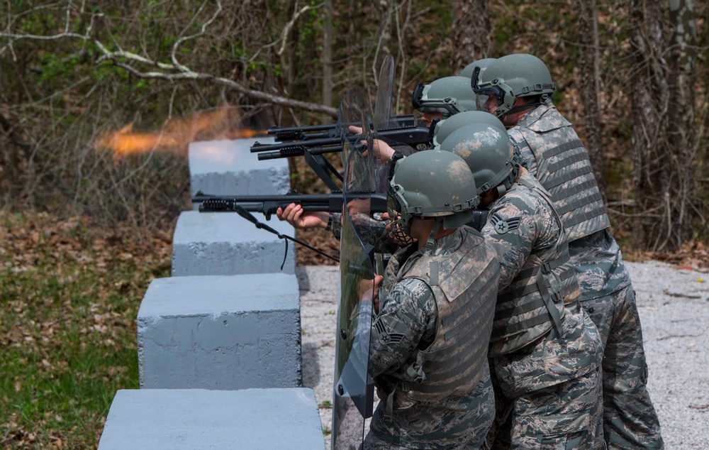 Security Forces Riot Training