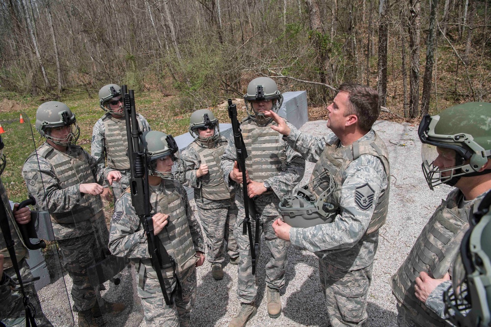 Security Forces Riot Training