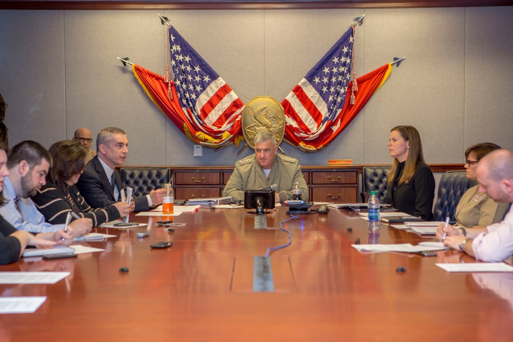 Gen. Glen M. Walters Social Media Round Table April 7, 2017