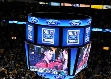 Soldier salute: Nashville Predators honor Fort Campbell