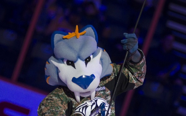 Soldier salute: Nashville Predators honor Fort Campbell