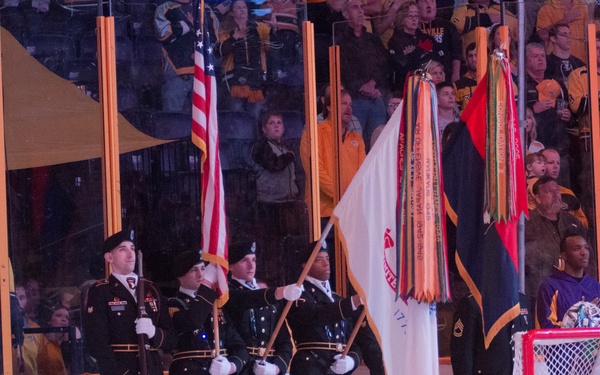Soldier salute: Nashville Predators honor Fort Campbell