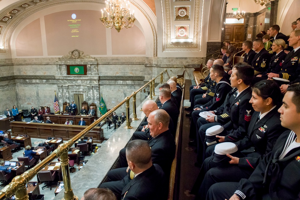 Pacific Northwest Navy attends Washington State Navy Day