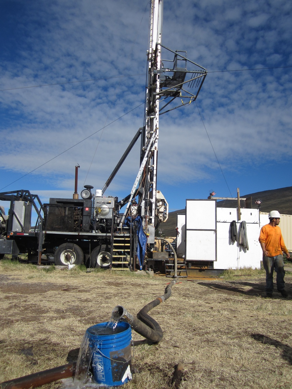 Finding water on an arid volcanic plateau