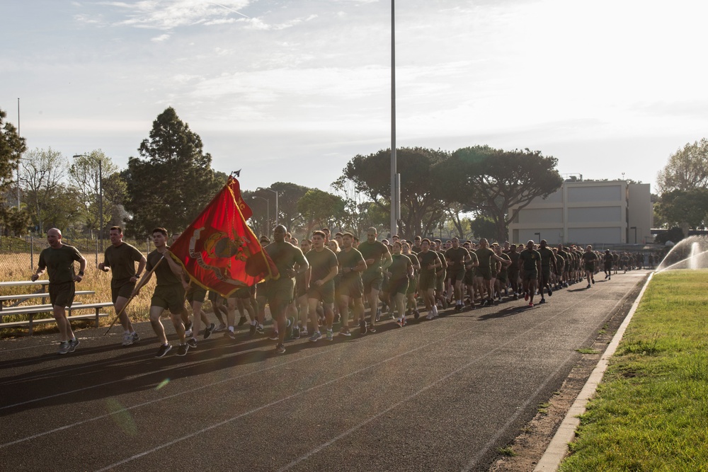 H&amp;S Bn Easter run