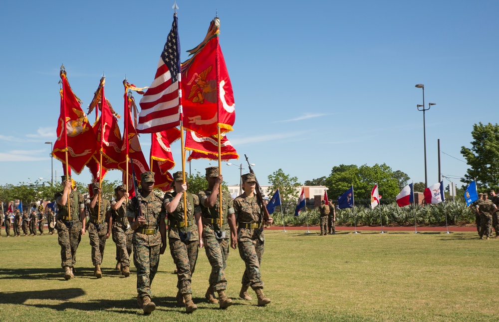 Marine Forces Reserve welcomes new 4th Marine Division commanding general