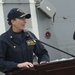 USS Howard (DDG 83) Holds Change of Command During COMPTUEX