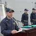 USS Howard (DDG 83) Holds Change of Command During COMPTUEX