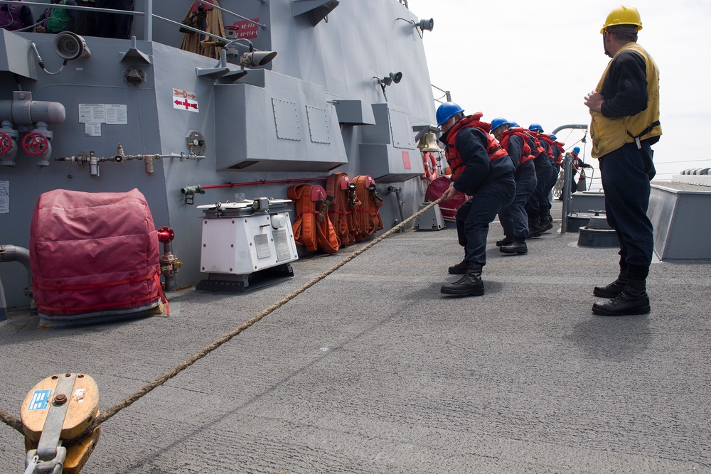 Sterett-Dewey Surface Action Group Deployment
