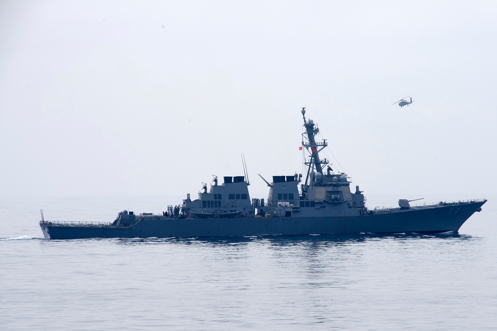 Sterett-Dewey Surface Action Group Deployment