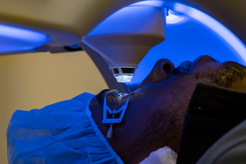 First Small Incision Lenticular Extraction (SMILE) procedure at Naval Medical Center