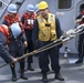 USS Wayne E. Meyer Conducts a Replenishment-at-Sea