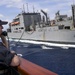 USS Wayne E. Meyer Conducts a Replenishment-at-Sea