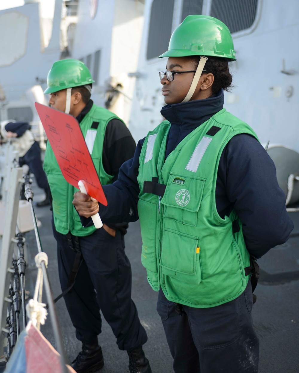 USS Kidd (DDG 100) Conducts a RAS During COMPTUEX