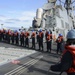 USS Kidd (DDG 100) Conducts a RAS During COMPTUEX