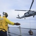 USS Kidd (DDG 100) Conducts a VERTREP During COMPTUEX