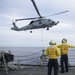 USS Kidd (DDG 100) Conducts a VERTREP During COMPTUEX