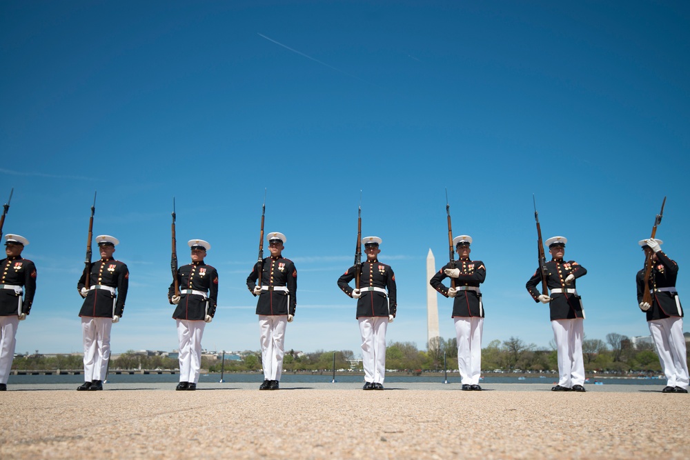 Honor Guard Teams Participate in Joint Service Drill Team Exhibition