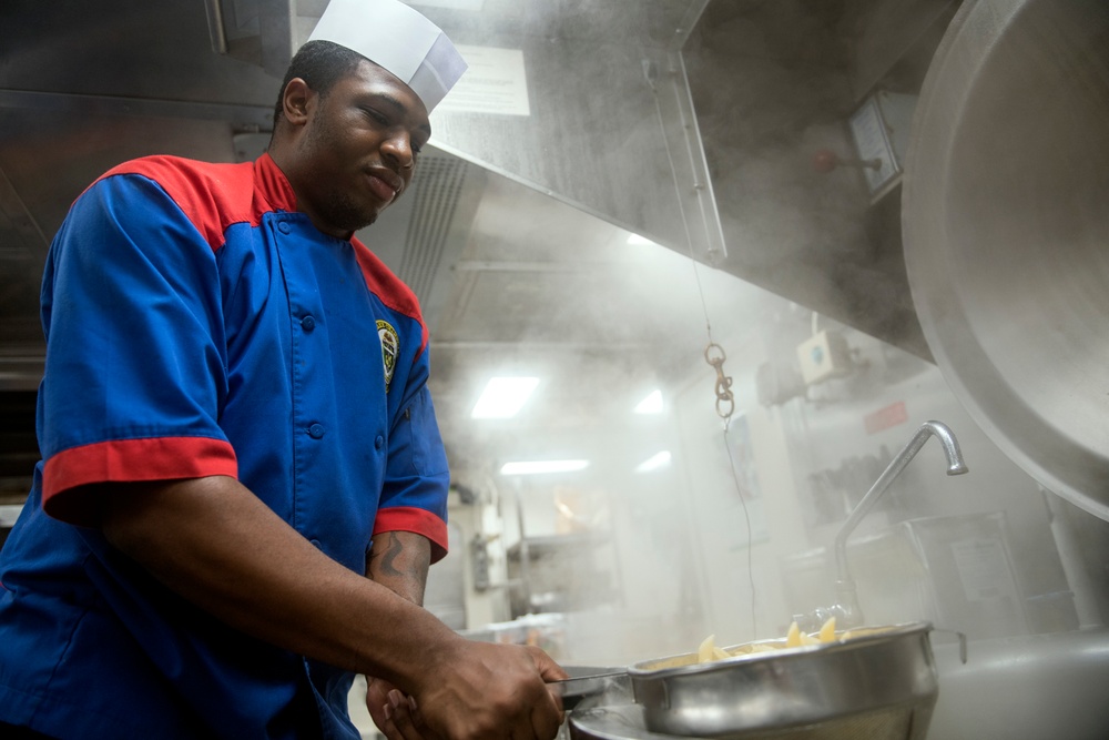 USS Lake Champlain (CG 57) Galley