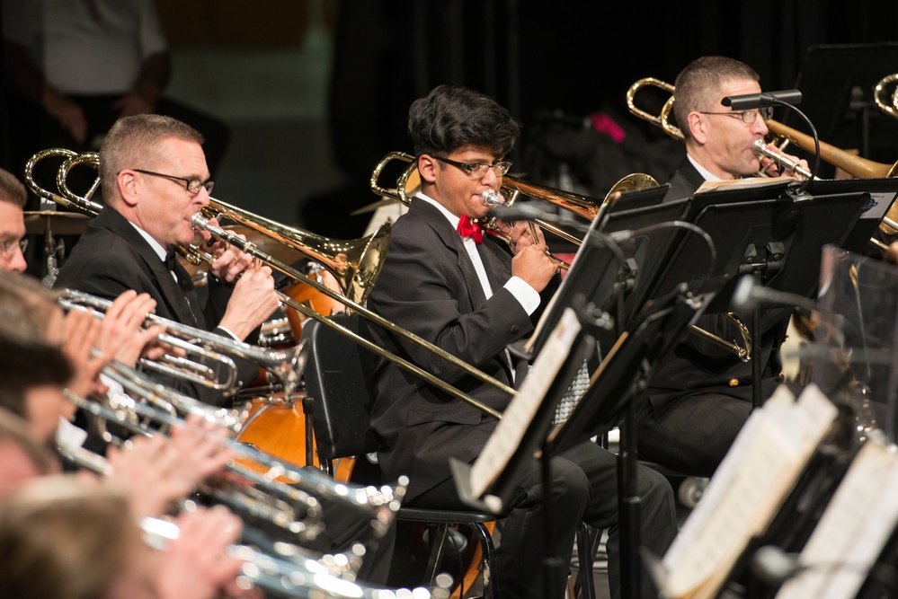 Navy Band visits Indianapolis