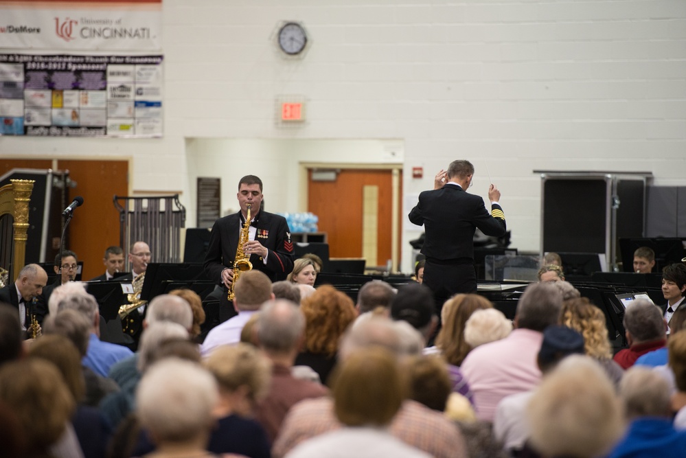 Navy Band visits Pickerington