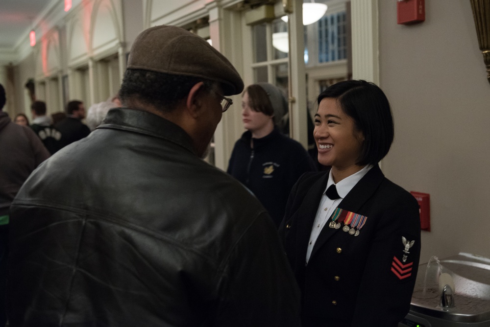 Navy Band visits Athens