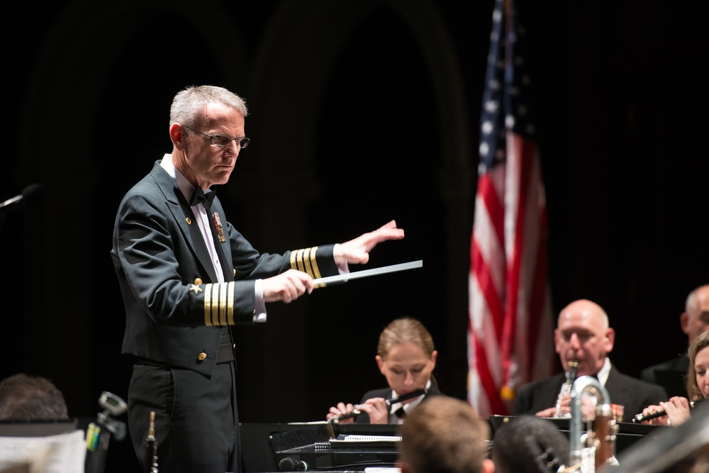 Navy Band visits Athens