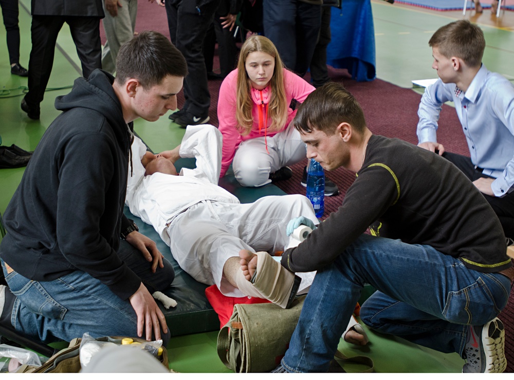 US medics support Polish Karate Tournament