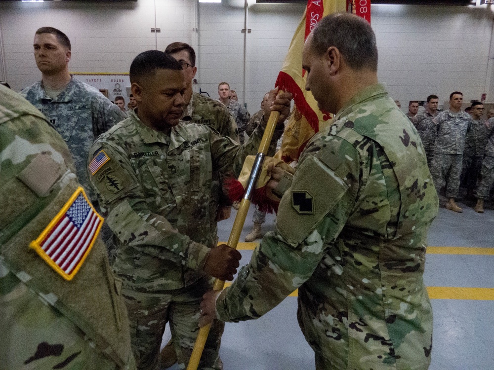 191st Combat Sustainment Support Battalion Change of Command Ceremony