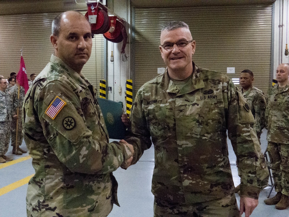 191st Combat Sustainment Support Battalion Change of Command Ceremony