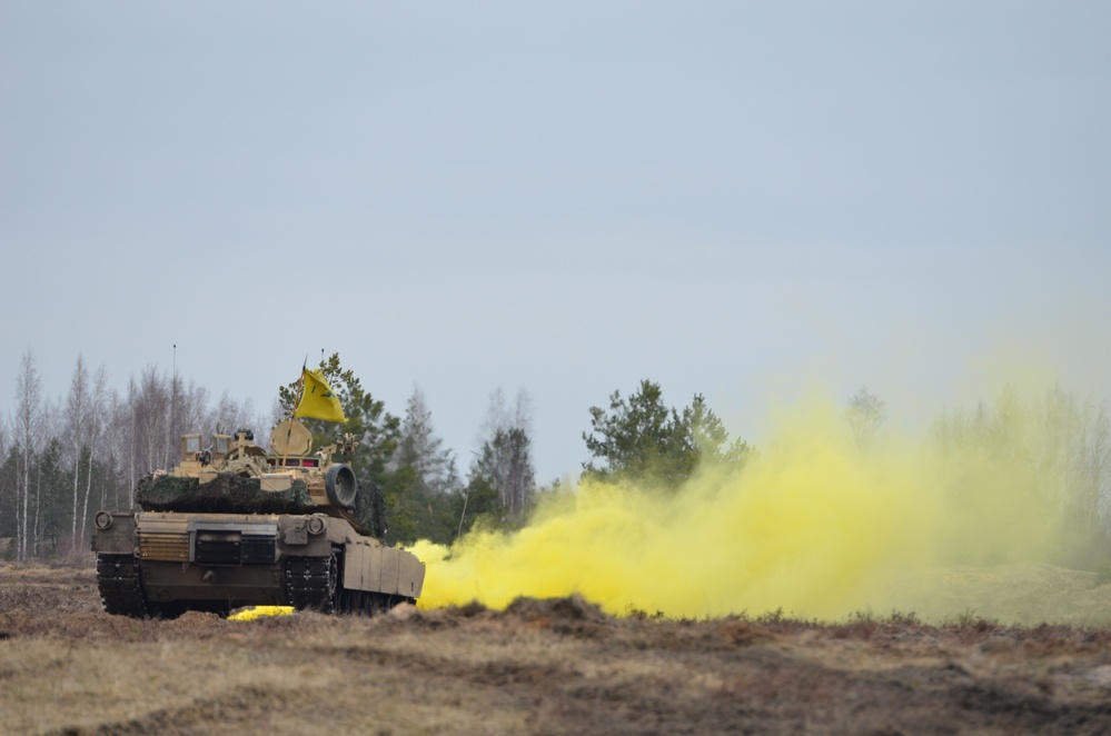 US Soldiers conduct platoon live-fire exercise in Latvia