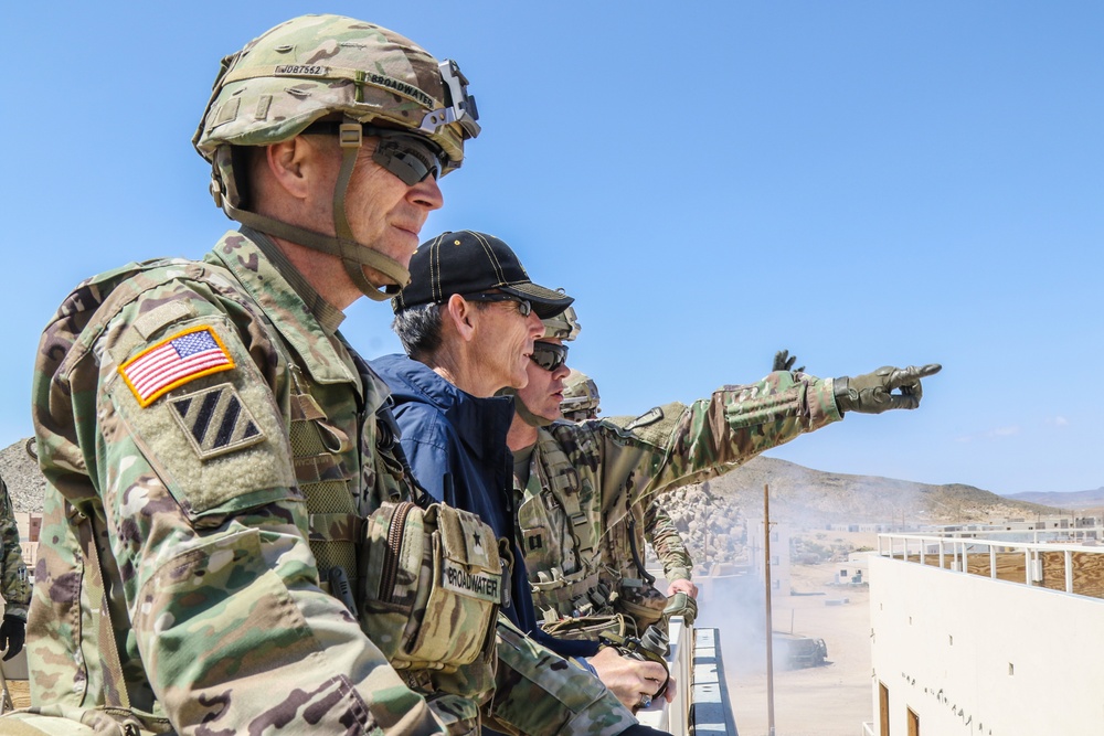 DVIDS - Images - Acting Secretary of the U.S. Army visits NTC [Image 5 ...