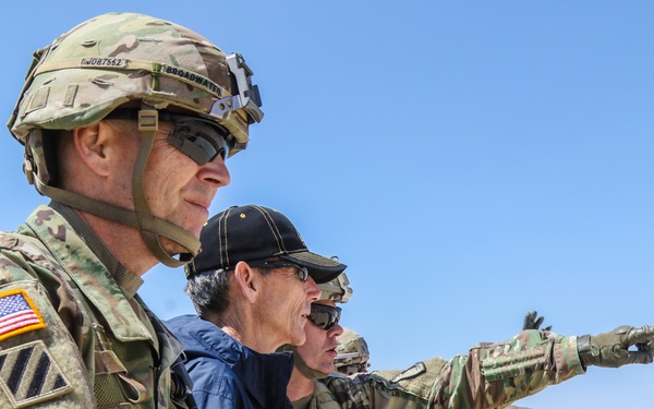 Acting Secretary of the U.S. Army visits NTC