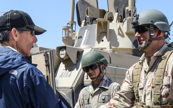 Acting Secretary of the U.S. Army visits NTC