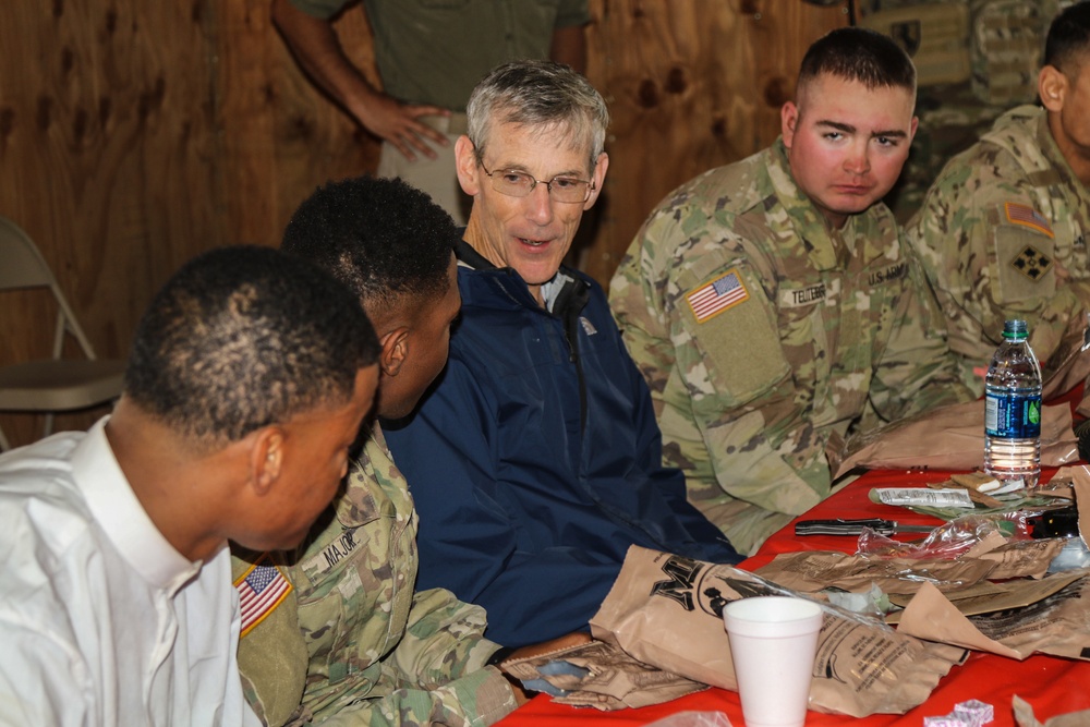 Acting Secretary of the U.S. Army visits NTC