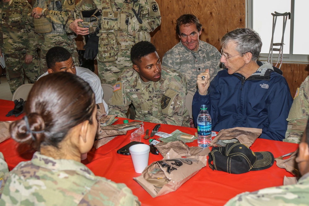 Acting Secretary of the U.S. Army visits NTC