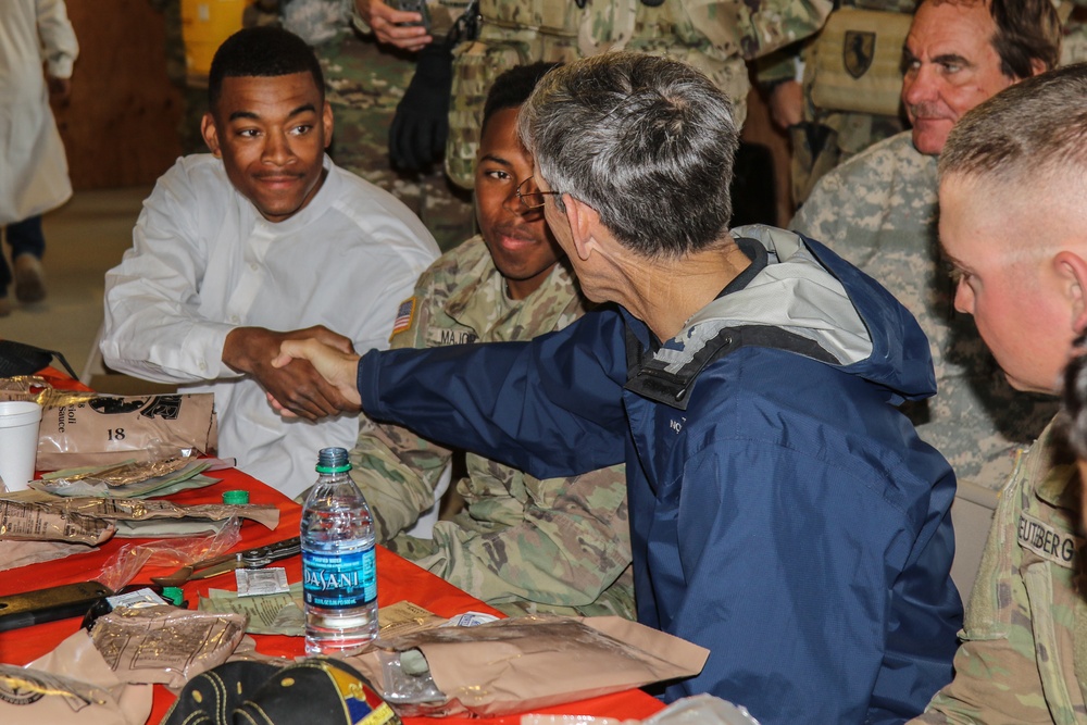 Acting Secretary of the U.S. Army visits NTC