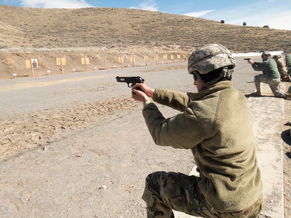 96th SB at the M9 Qualification Range