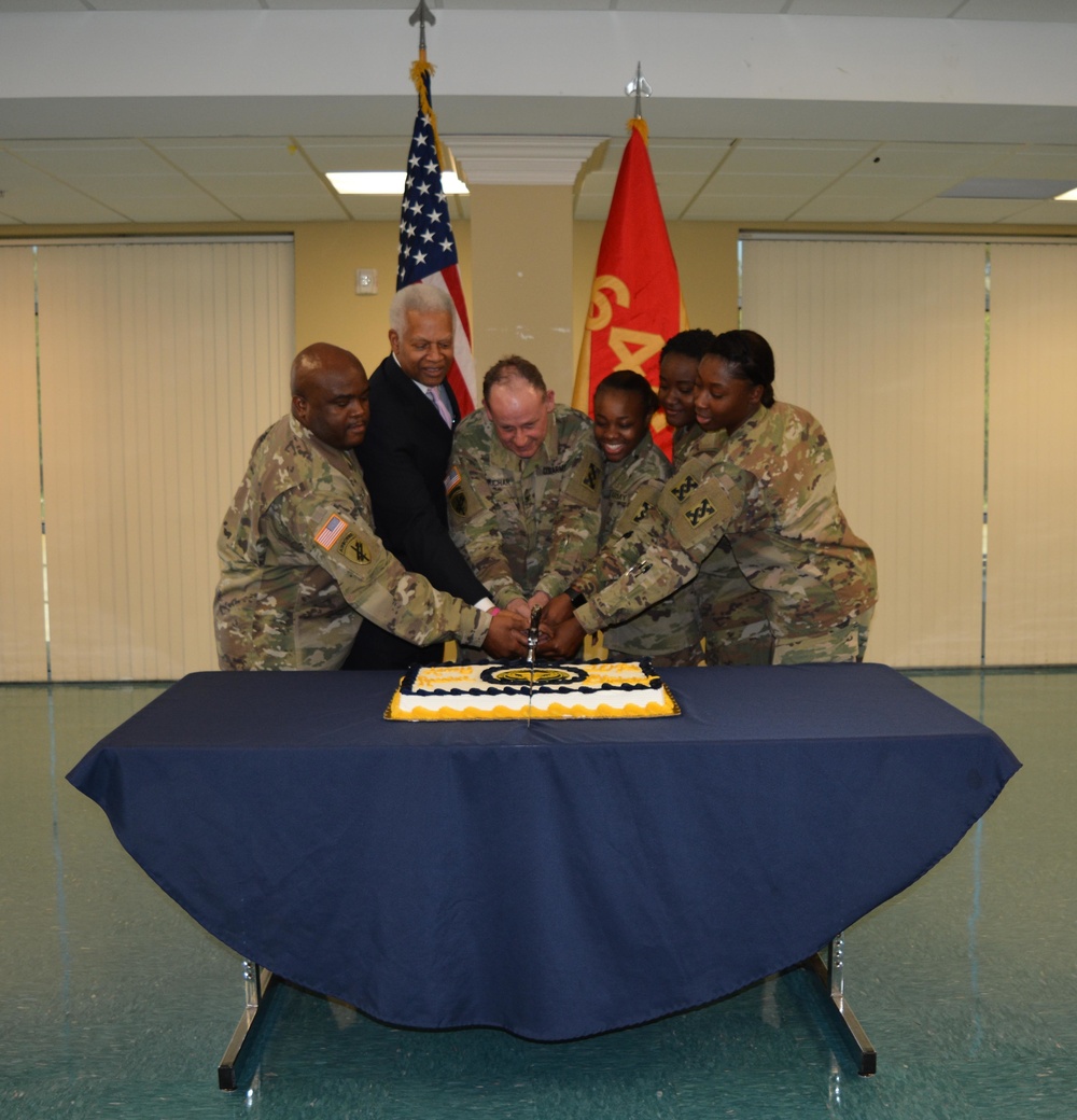 Georgia Congressman celebrates the Army Reserve birthday with the 642d RSG