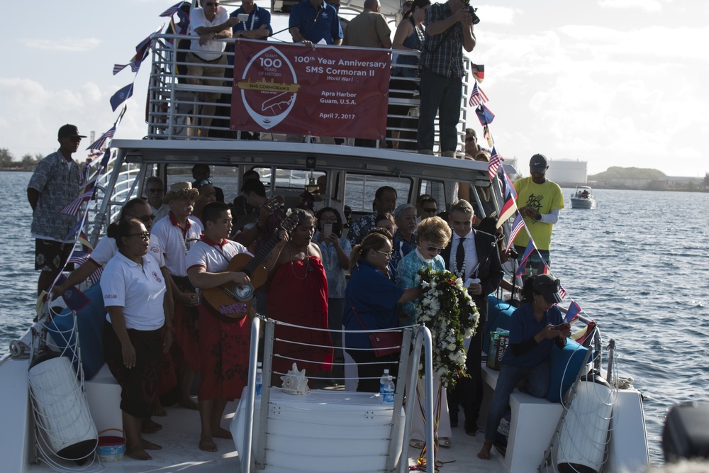 Scuttling of SMS Cormoran commemorated 100 years later